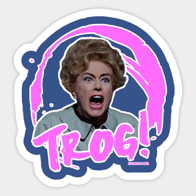 Joan Crawford Sticker by Camp.o.rama